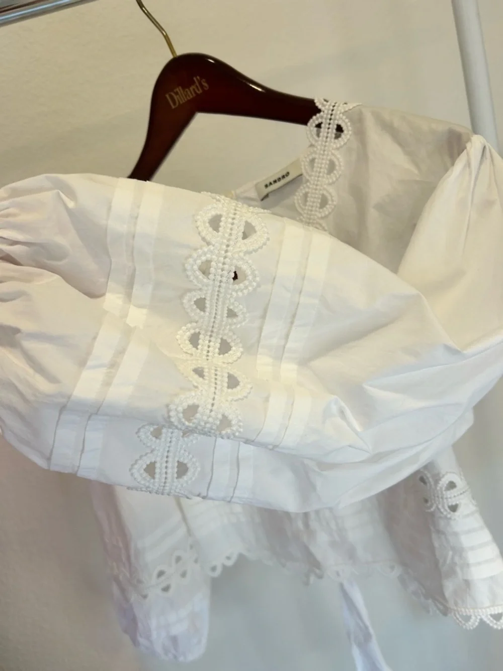 Sandro Lace Chichi Blouse - Picture 8 of 10